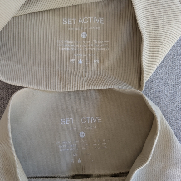 SET Active Green Ribbed Set - Picture 8 of 8